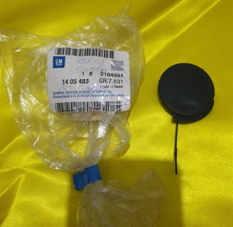 resimler/genel/Opel Corsa C Ön Tampon Çeki Demir Kapağı Füme GM Orijinal 1405483 - 9184994